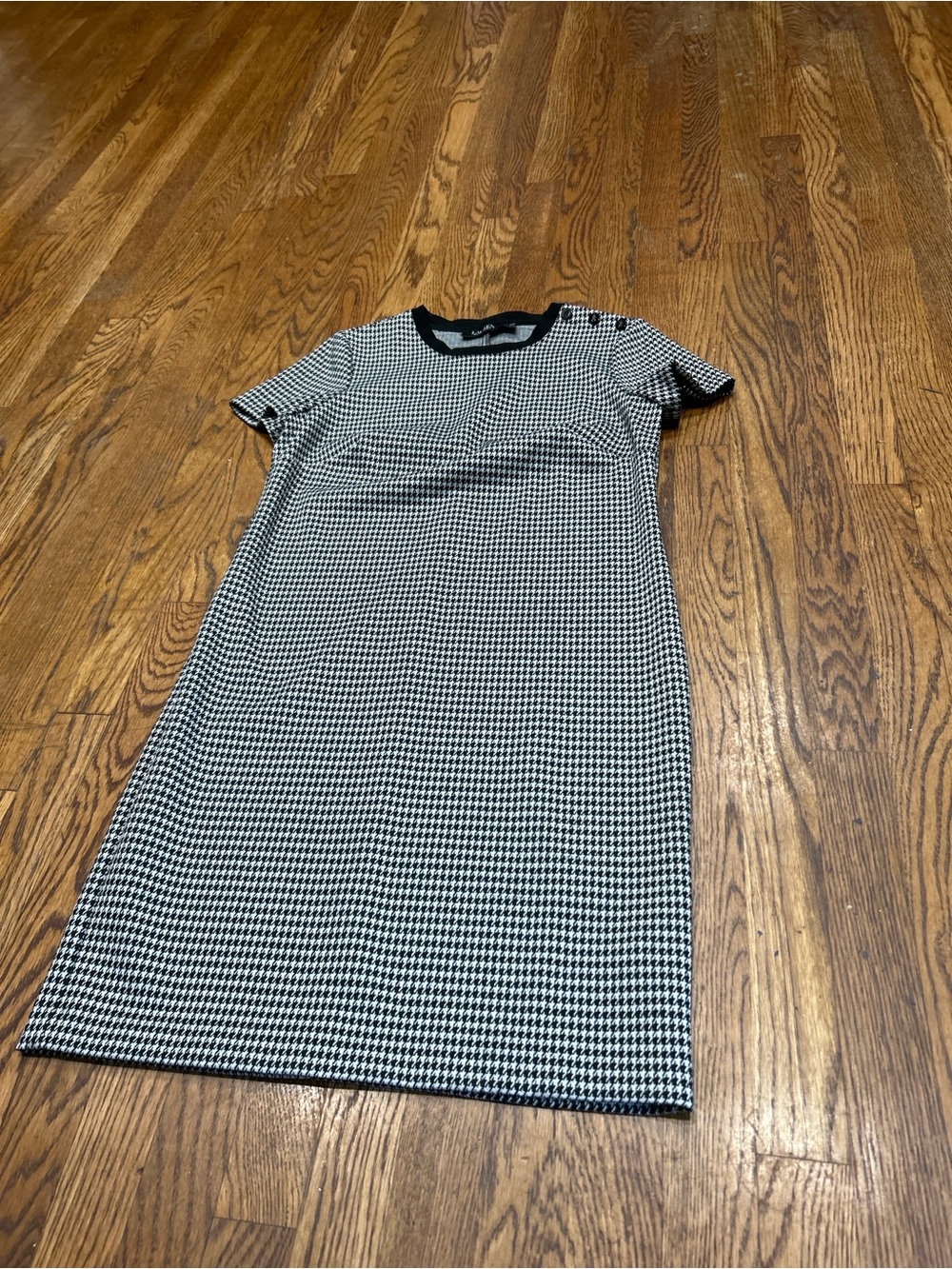 Lauren Ralph Lauren Houndstooth Dress Size 8 | Alabama Game Day Inspired - Picture 2 of 8